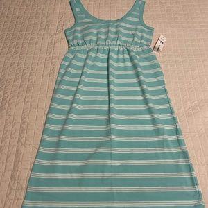 Striped Summer cotton dress